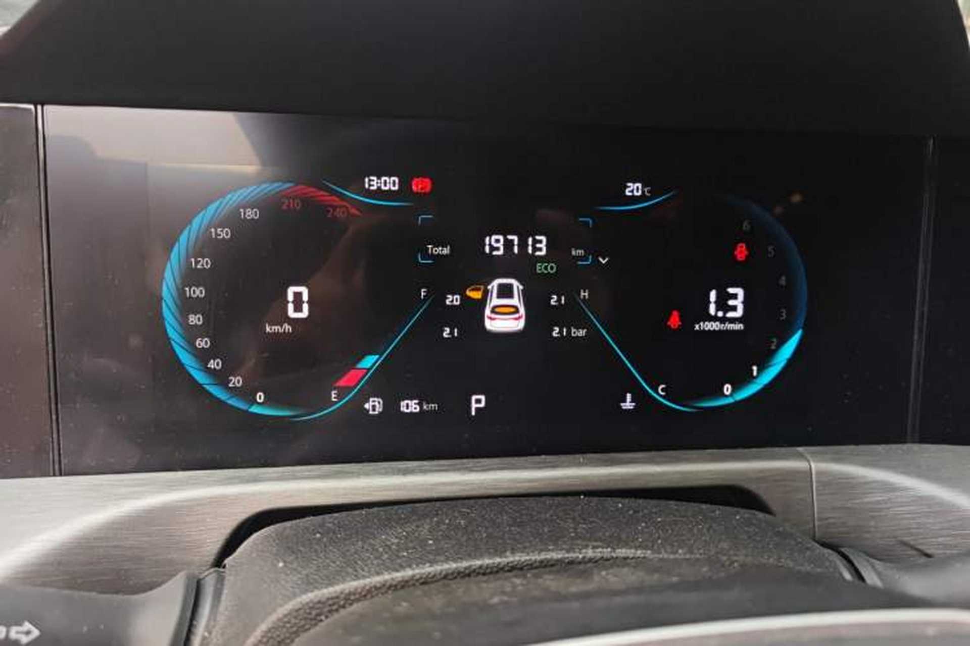 Used CHANGAN CS35PLUS 2023 Enjoy Edition 1.4T DCT Prestige Model Instrument Cluster