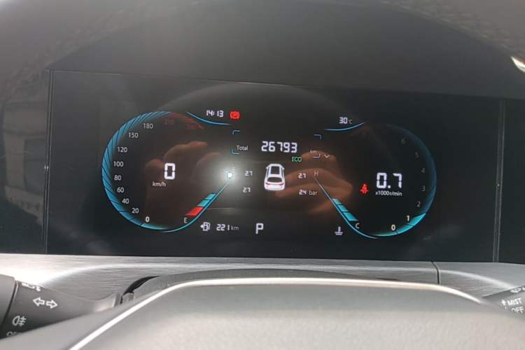 Used CHANGAN CS35PLUS 2023 Enjoy Edition 1.4T DCT Luxury Model Instrument Cluster