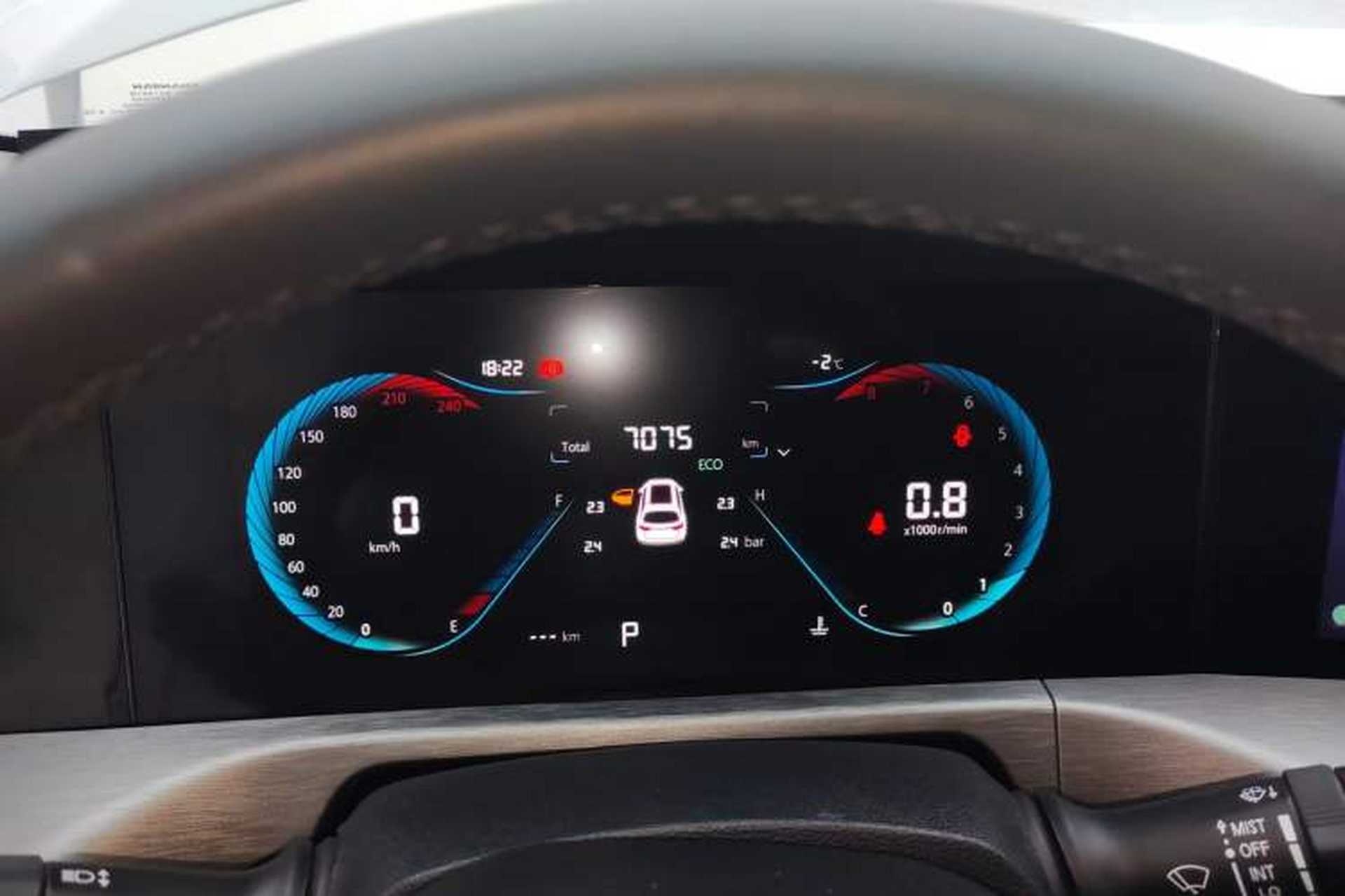 Used CHANGAN CS35PLUS 2023 Enjoy Edition 1.4T DCT Luxury Model Instrument Cluster