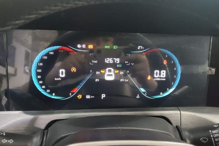Used CHANGAN CS35PLUS 2023 Enjoy Edition 1.4T DCT Luxury Model Instrument Cluster