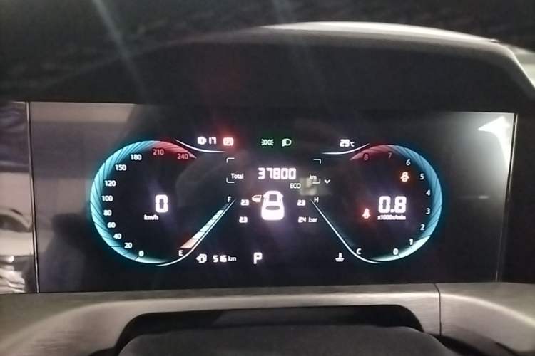Used CHANGAN CS35PLUS 2023 Enjoy Edition 1.4T DCT Luxury Model Instrument Cluster