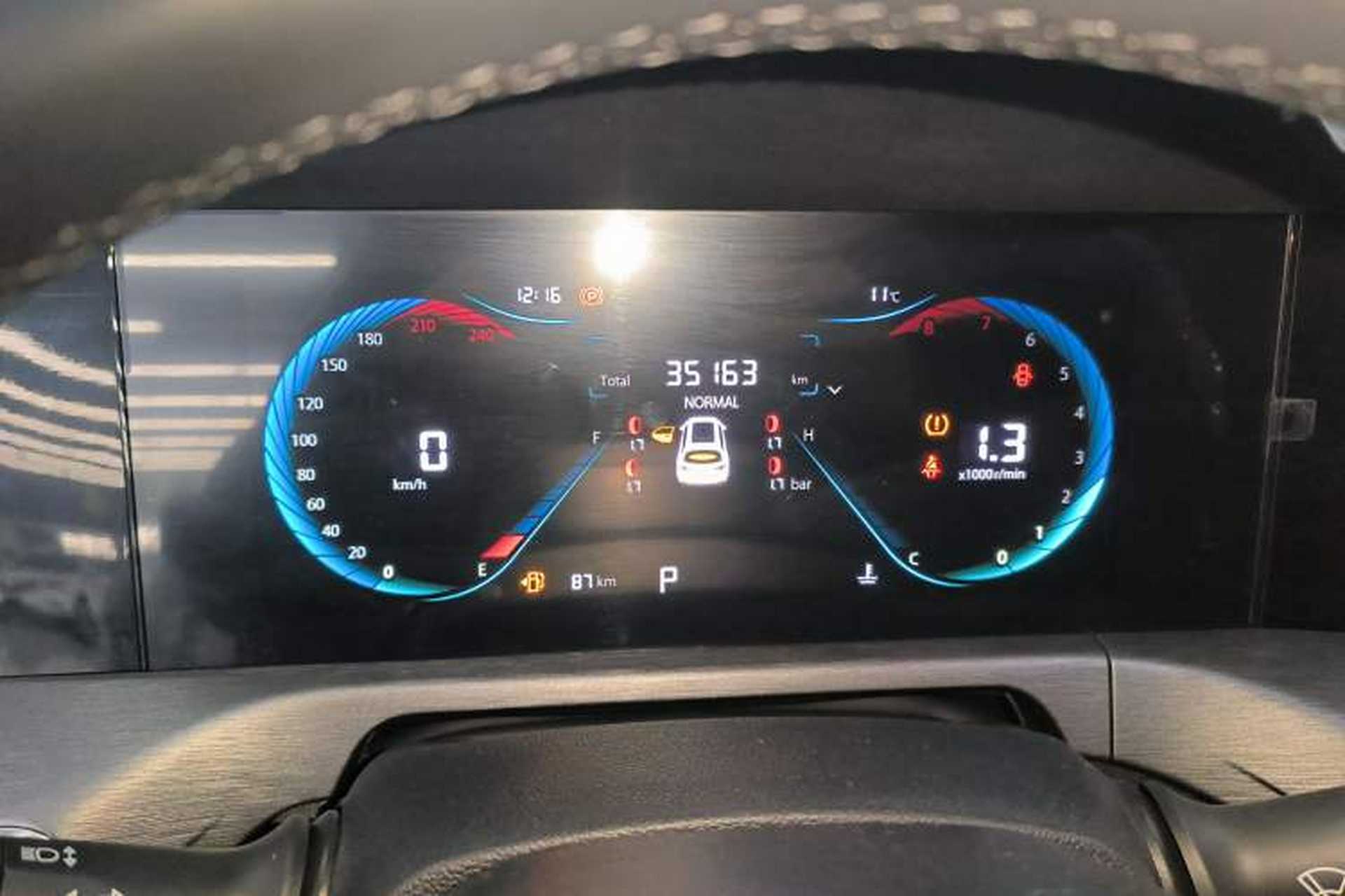 Used CHANGAN CS35PLUS 2023 Enjoy Edition 1.4T DCT Luxury Model Instrument Cluster