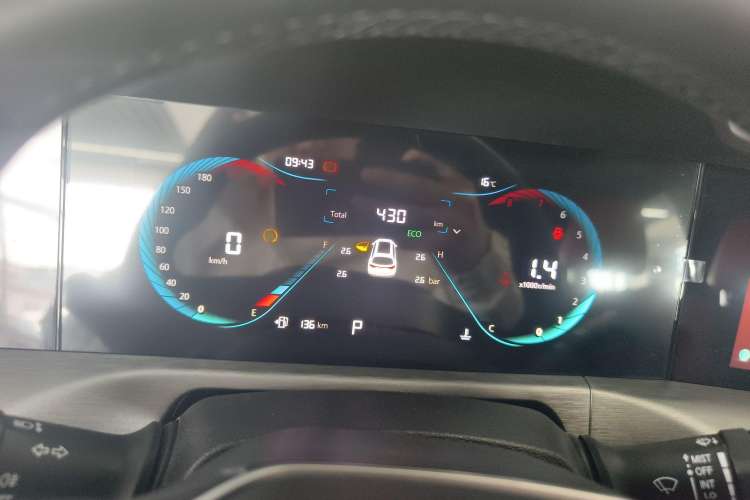Used CHANGAN CS35PLUS 2023 Enjoy Edition 1.4T DCT Luxury Model Instrument Cluster