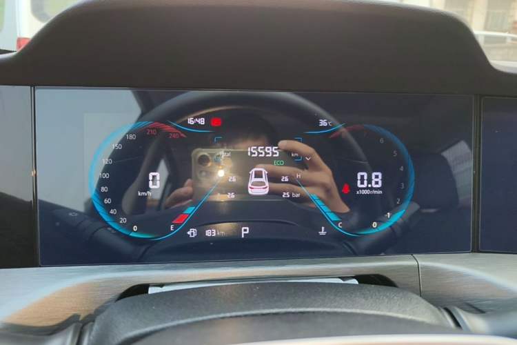 Used CHANGAN CS35PLUS 2023 Enjoy Edition 1.4T DCT Luxury Model Instrument Cluster