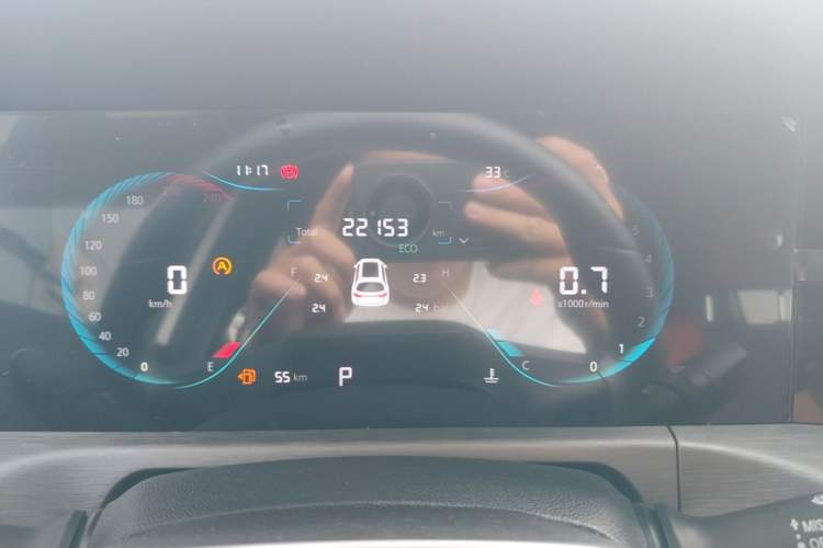 Used CHANGAN CS35PLUS 2023 Enjoy Edition 1.4T DCT Luxury Model Instrument Cluster