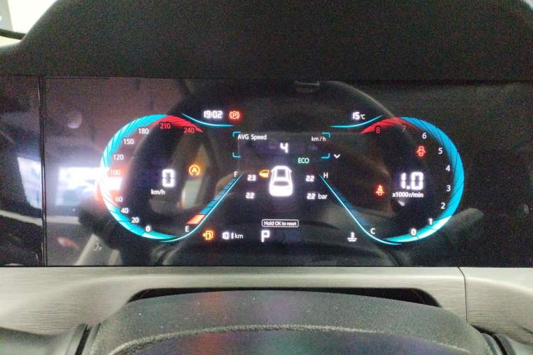 Used CHANGAN CS35PLUS 2023 Enjoy Edition 1.4T DCT Luxury Model Odometer Close Up