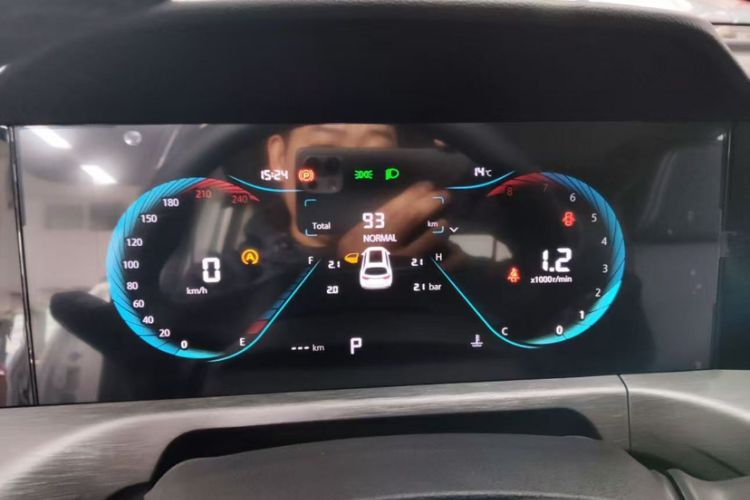 Used CHANGAN CS35PLUS 2023 Enjoy Edition 1.4T DCT Luxury Model Odometer Close Up
