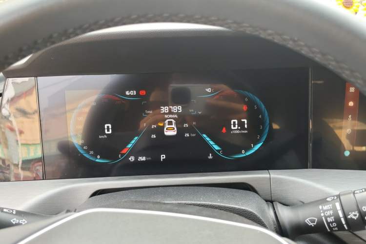 Used CHANGAN CS35PLUS 2024 Blue Whale NE 1.4T DCT Deluxe Edition Instrument Cluster