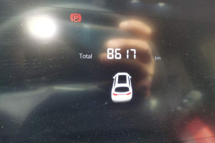 Used CHANGAN CS35PLUS 2024 Blue Whale NE 1.4T DCT Deluxe Edition Odometer Close Up