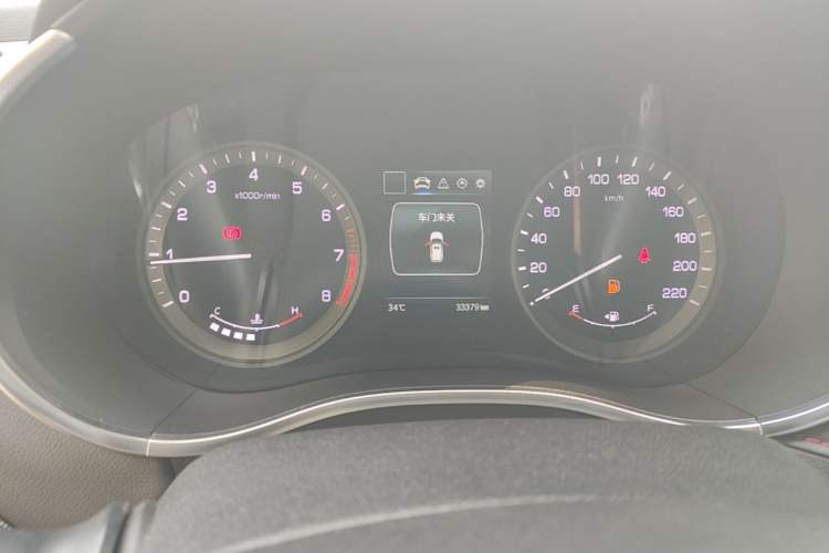 Used CHANGAN CS55 2017 1.5T Manual Colorful Edition Instrument Cluster
