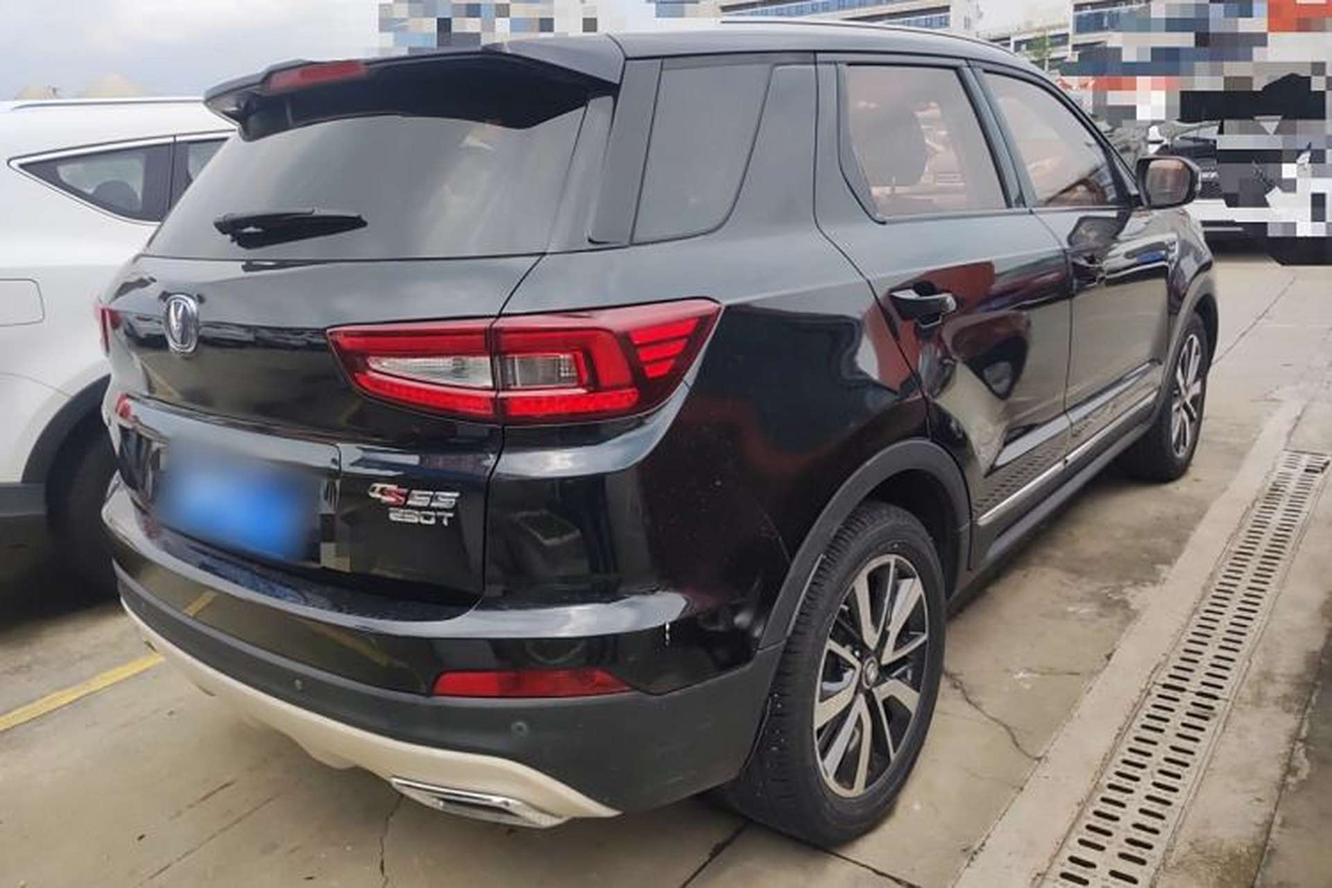 Used CHANGAN CS55 2017 1.5T Automatic Xuan Dong Model Rear Right 45 Deg