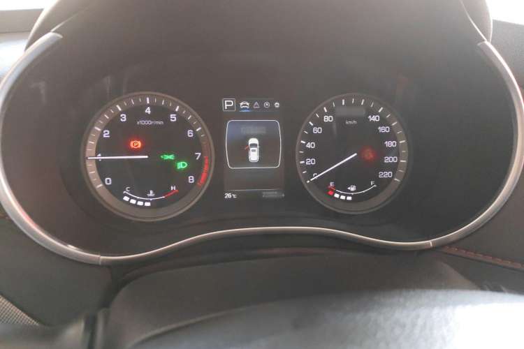 Used CHANGAN CS55 2017 1.5T Automatic Showoff Model Instrument Cluster