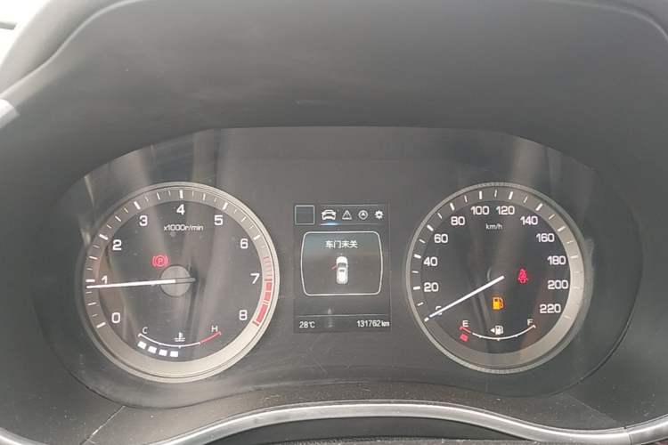 Used CHANGAN CS55 2017 1.5T Manual Colorful Edition Instrument Cluster