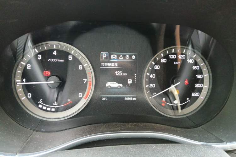 Used CHANGAN CS55 2017 1.5T Automatic Colorful Edition Instrument Cluster