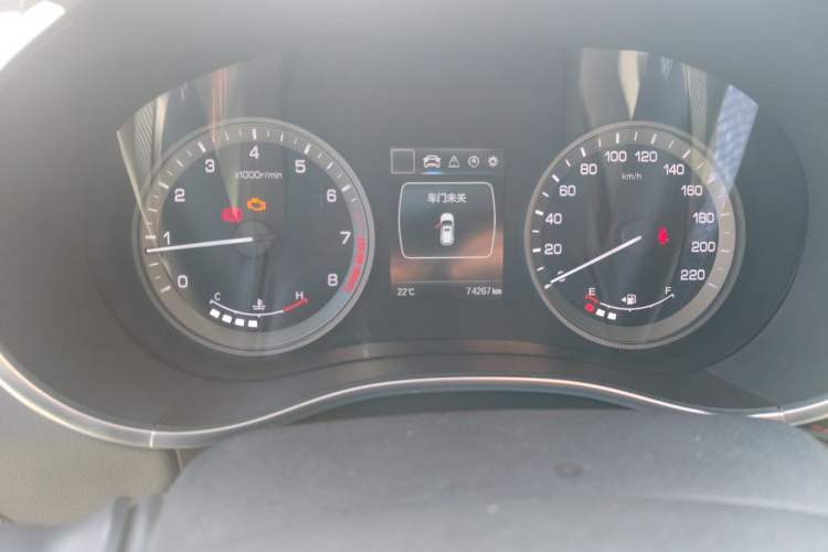 Used CHANGAN CS55 2017 1.5T Manual Colorful Edition Instrument Cluster