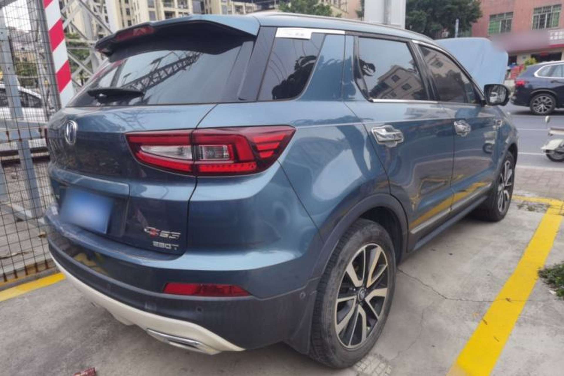 Used CHANGAN CS55 2017 1.5T Automatic Showoff Model Rear Right 45 Deg