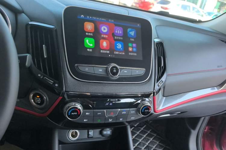 Used CHANGAN CS55 2017 1.5T Automatic Showoff Model Audio And AC Panel