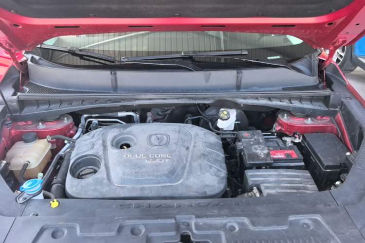 Used CHANGAN CS55 2017 1.5T Automatic Showoff Model Engine Bay