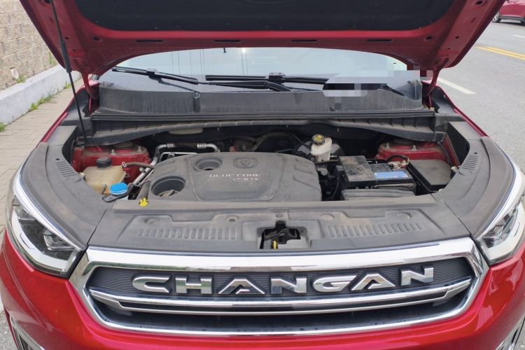 Used CHANGAN CS55 2017 1.5T Automatic Showoff Model Engine Bay