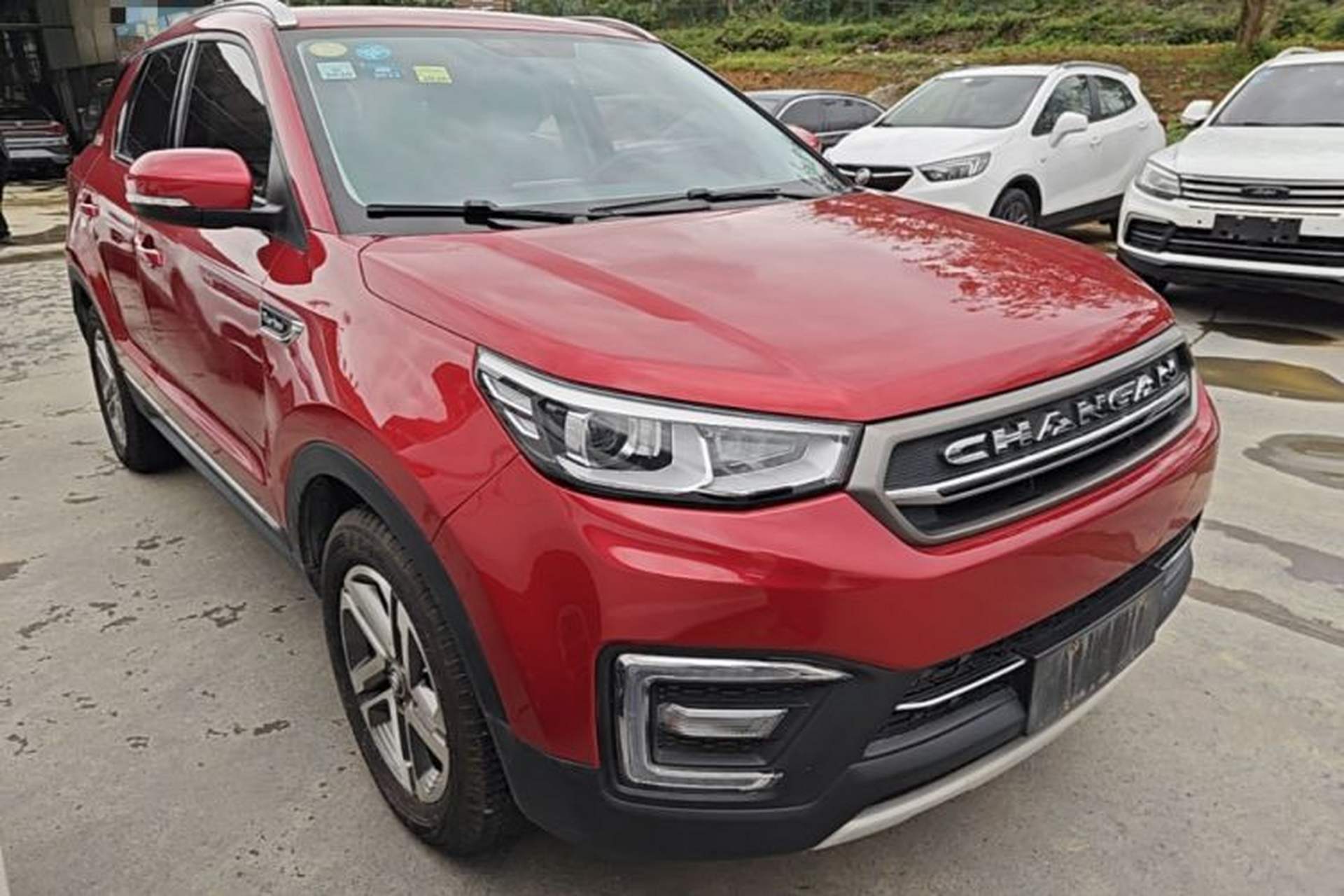 Used CHANGAN CS55 2017 1.5T Manual Colorful Edition Front Right 45 Deg