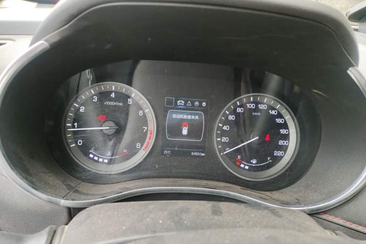 Used CHANGAN CS55 2017 1.5T Manual Colorful Edition Instrument Cluster