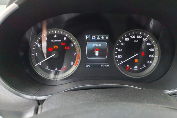 Used CHANGAN CS55 2017 1.5T Automatic Colorful Edition Instrument Cluster