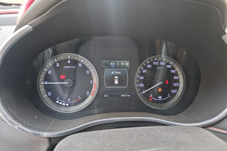 Used CHANGAN CS55 2017 1.5T Manual Colorful Edition Instrument Cluster