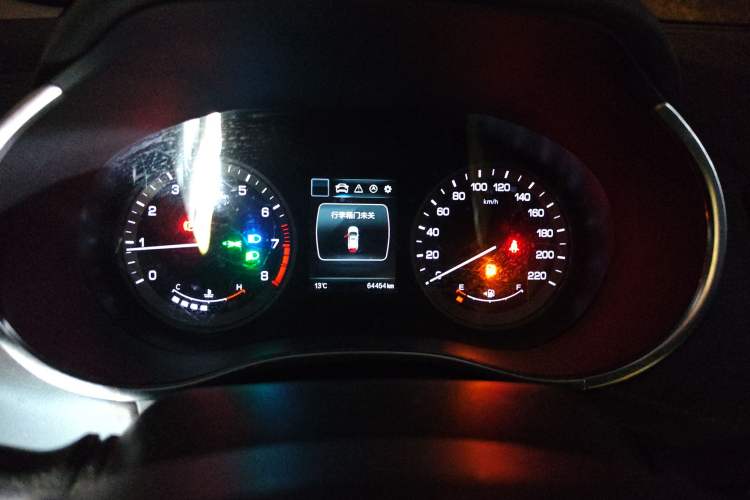 Used CHANGAN CS55 2017 1.5T Manual Colorful Edition Instrument Cluster