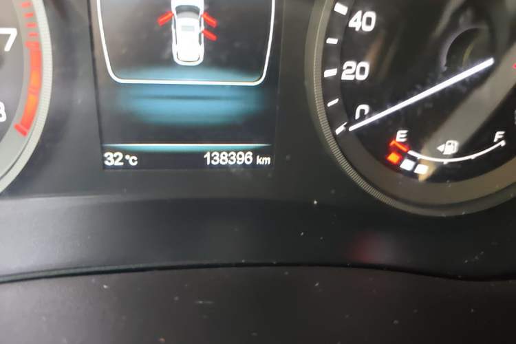 Used CHANGAN CS55 2017 1.5T Automatic Xuan Dong Model Odometer Close Up