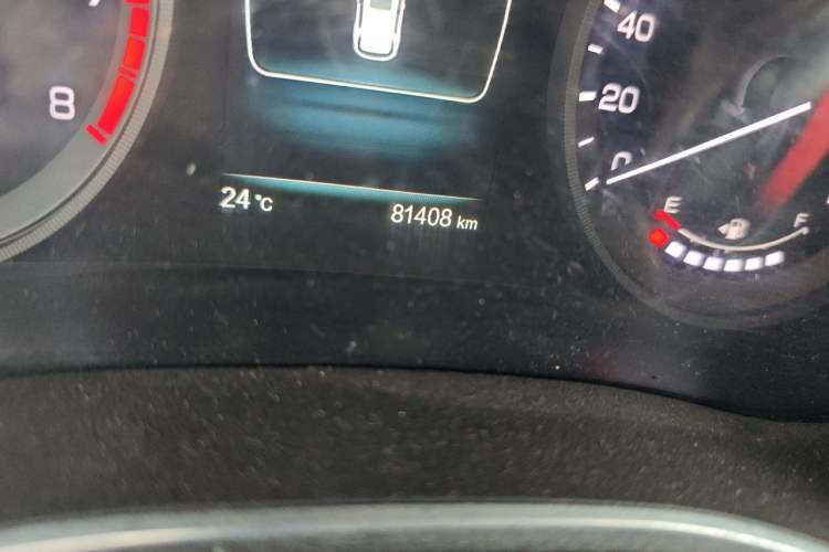 Used CHANGAN CS55 2017 1.5T Automatic Xuan Dong Model Odometer Close Up