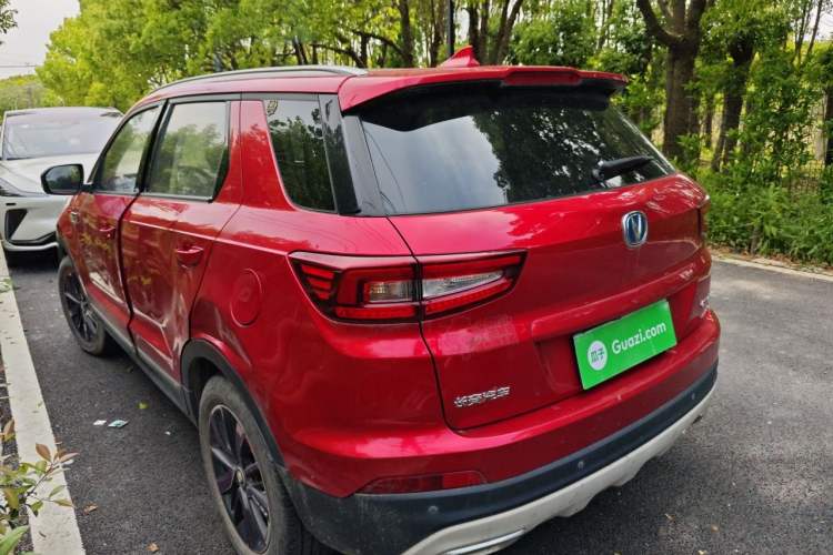 Used CHANGAN CS55 2017 1.5T Automatic Xuan Dong Model Rear Left 45 Deg