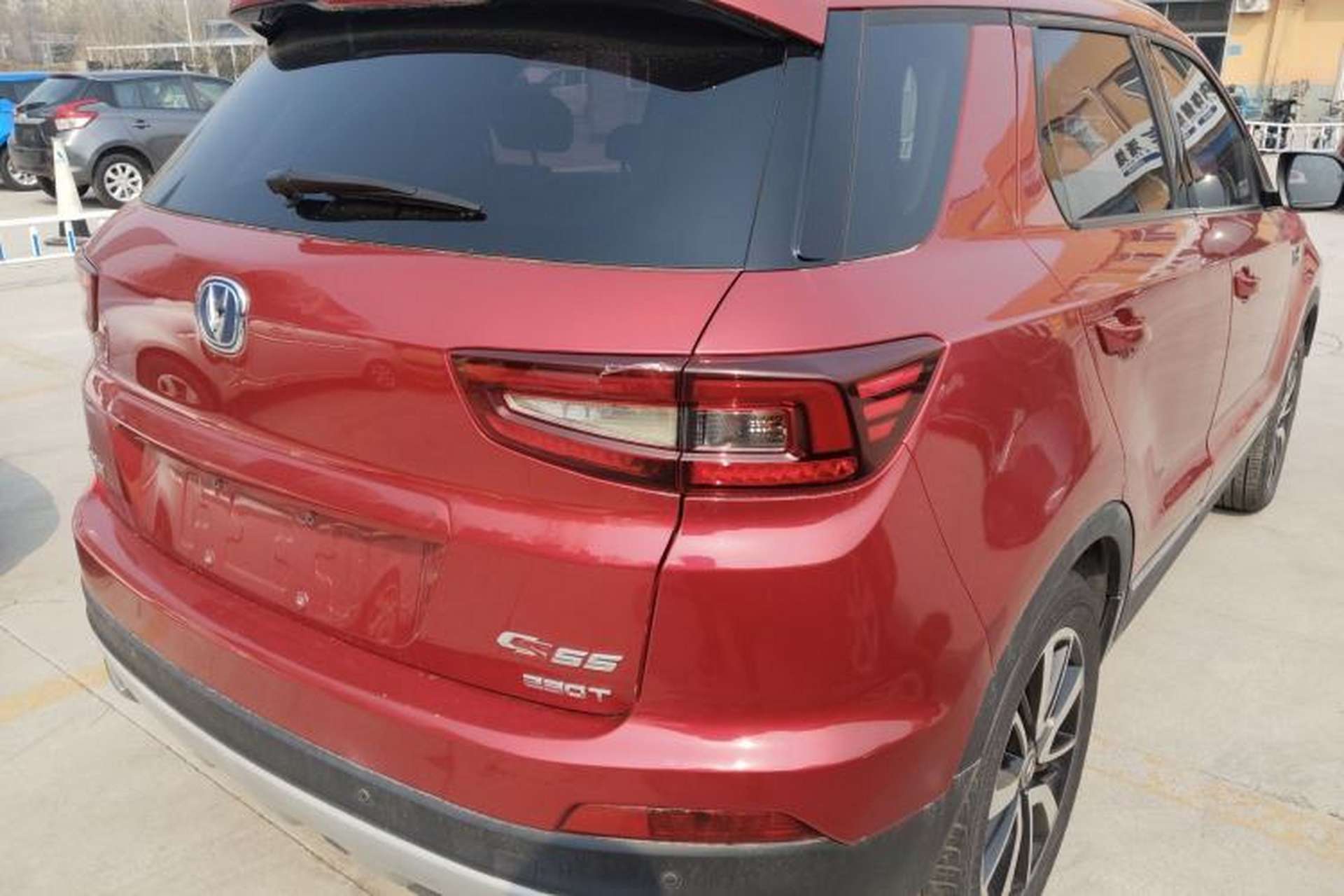 Used CHANGAN CS55 2017 1.5T Automatic Xuan Dong Model Rear Right 45 Deg