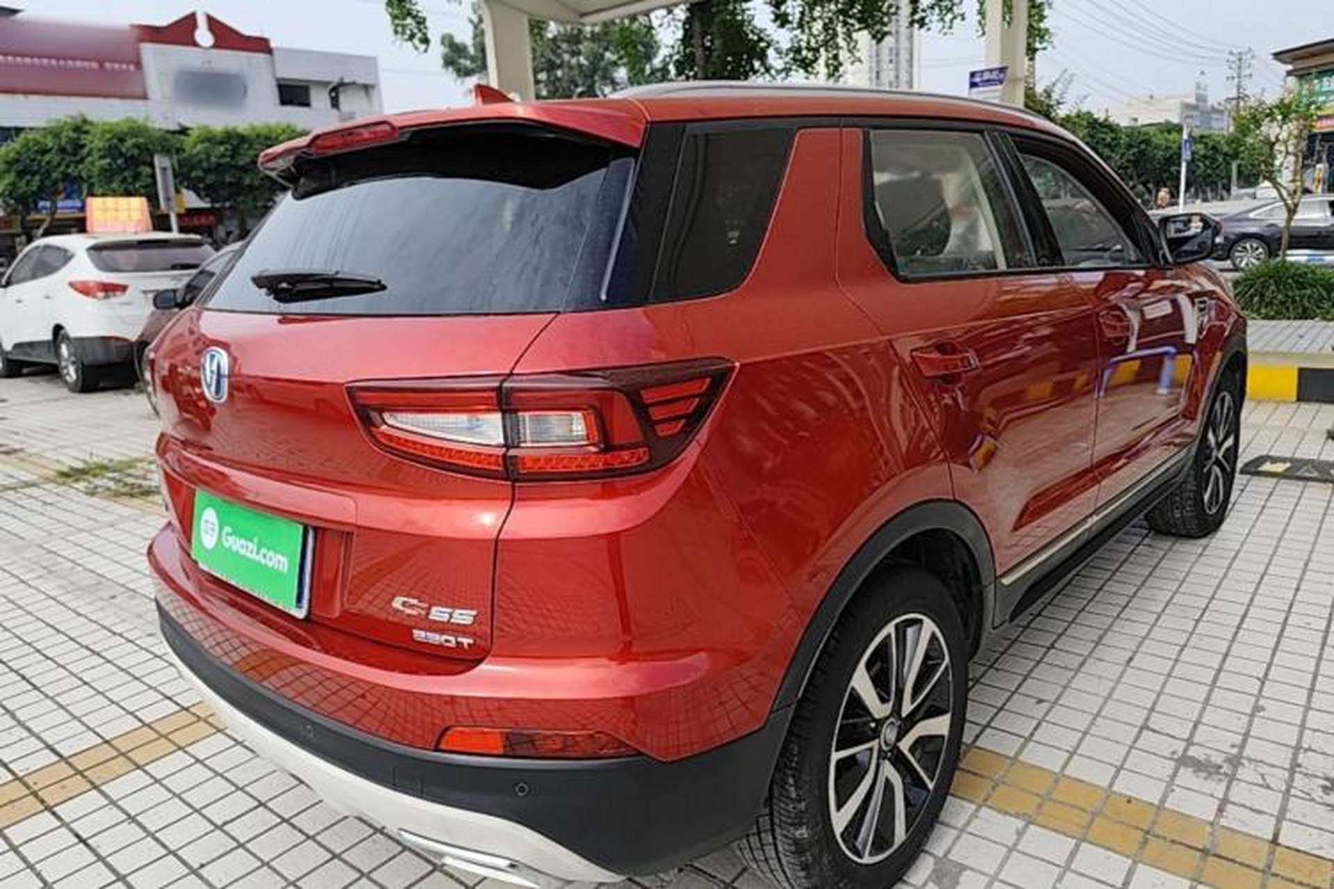 Used CHANGAN CS55 2017 1.5T Manual Xuan Dong Model Rear Right 45 Deg