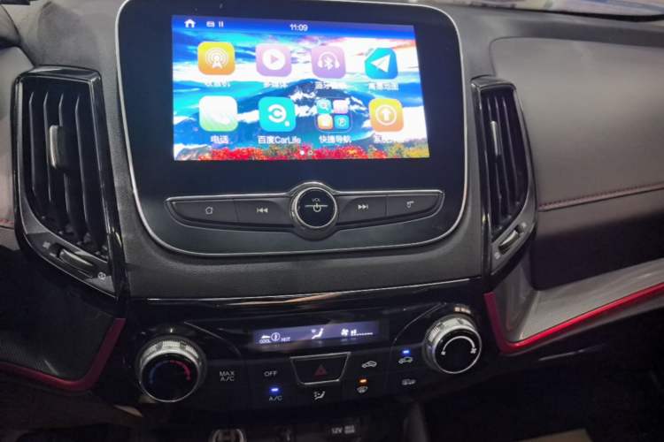 Used CHANGAN CS55 2017 1.5T Manual Colorful Edition Audio And AC Panel