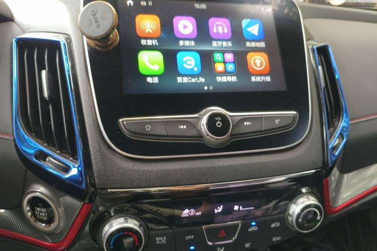 Used CHANGAN CS55 2017 1.5T Automatic Colorful Edition Audio And AC Panel