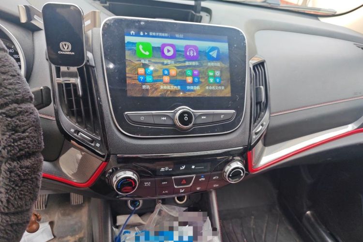 Used CHANGAN CS55 2017 1.5T Manual Ignition Model Audio And AC Panel