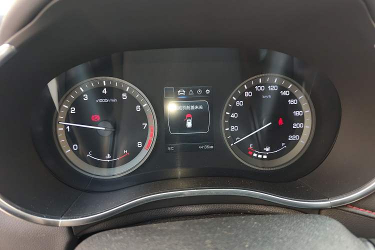 Used CHANGAN CS55 2017 1.5T Manual Colorful Edition Instrument Cluster