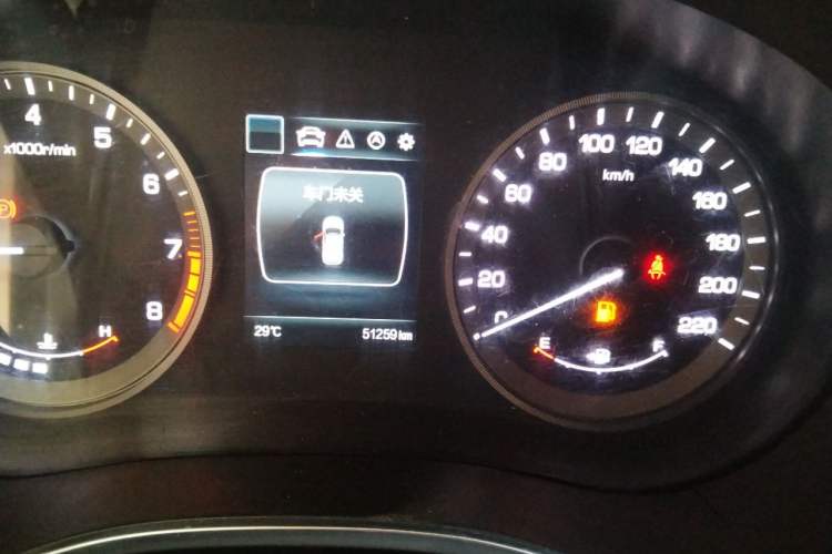 Used CHANGAN CS55 2017 1.5T Manual Colorful Edition Instrument Cluster
