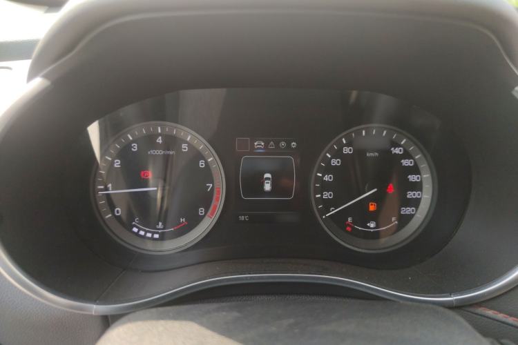 Used CHANGAN CS55 2017 1.5T Manual Colorful Edition Instrument Cluster