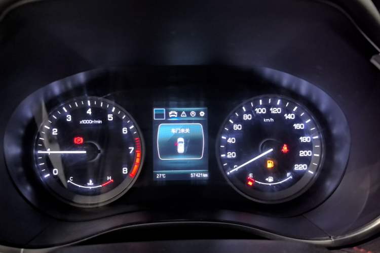 Used CHANGAN CS55 2017 1.5T Manual Colorful Edition Instrument Cluster