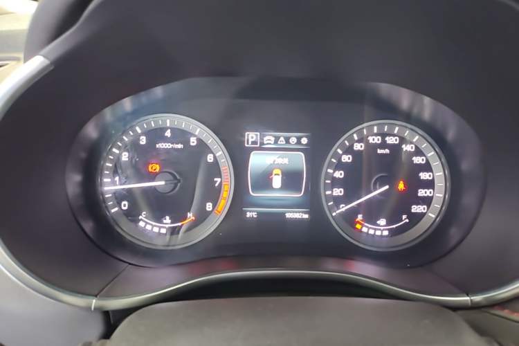 Used CHANGAN CS55 2017 1.5T Automatic Colorful Edition Instrument Cluster