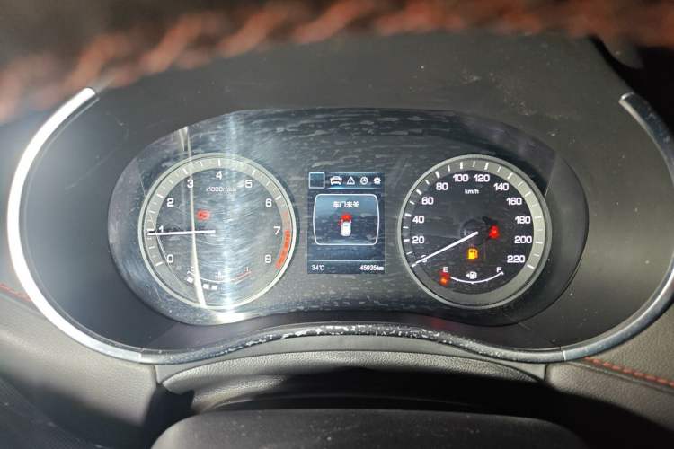 Used CHANGAN CS55 2017 1.5T Manual Colorful Edition Instrument Cluster