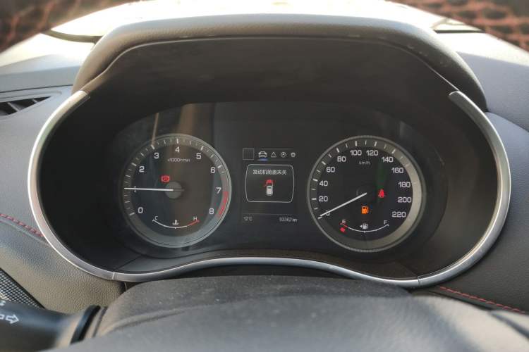 Used CHANGAN CS55 2017 1.5T Manual Colorful Edition Instrument Cluster