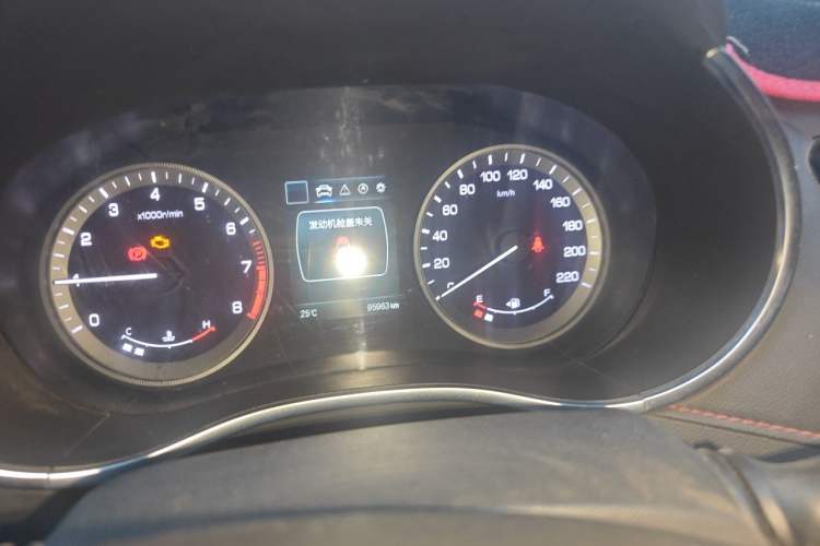 Used CHANGAN CS55 2017 1.5T Manual Colorful Edition Instrument Cluster