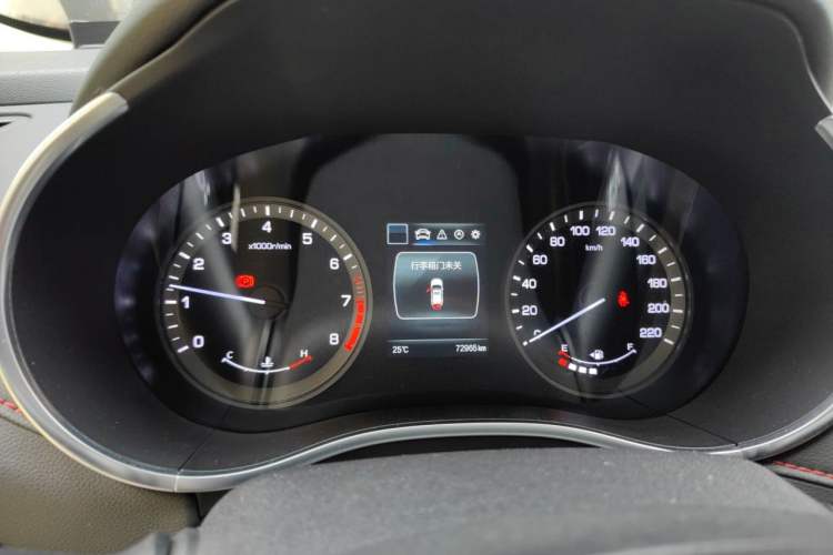 Used CHANGAN CS55 2017 1.5T Manual Colorful Edition Instrument Cluster