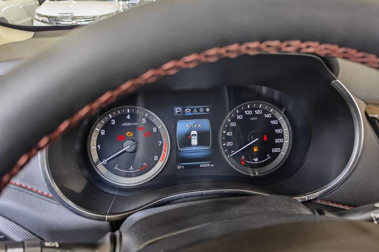 Used CHANGAN CS55 2017 1.5T Automatic Xuan Dong Model Odometer Close Up