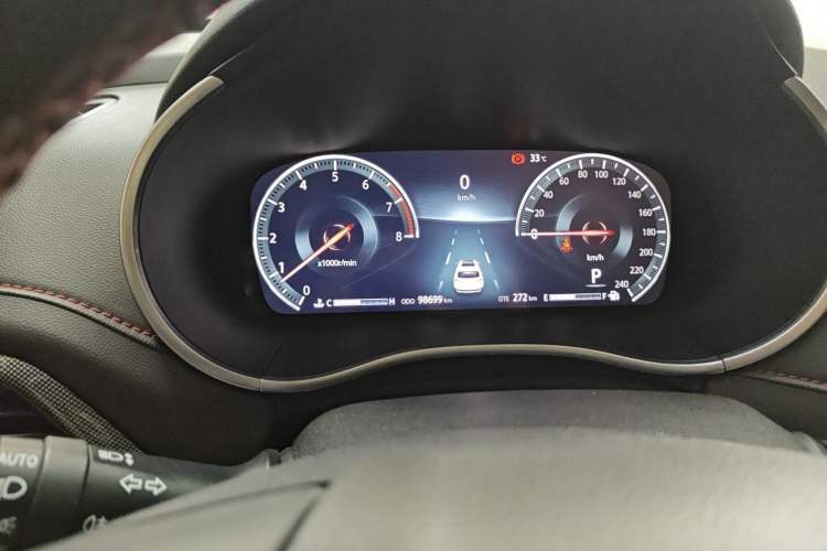 Used CHANGAN CS55 2017 1.5T Automatic Xuan Dong Model Odometer Close Up