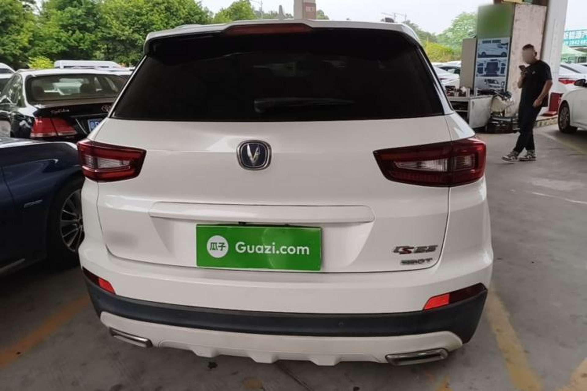 Used CHANGAN CS55 2017 1.5T Automatic Colorful Edition Rear