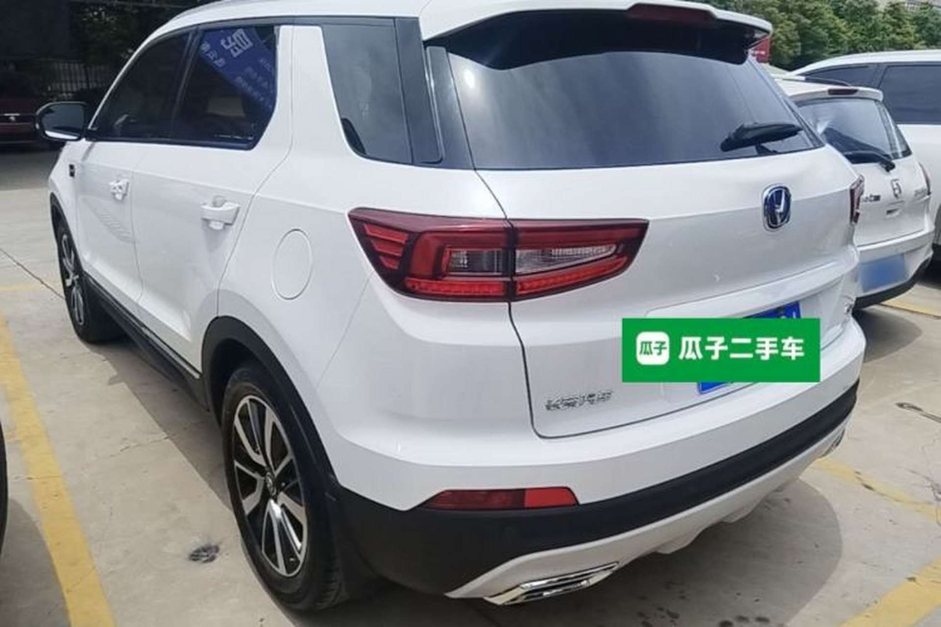 Used CHANGAN CS55 2017 1.5T Automatic Xuan Dong Model Rear Left 45 Deg