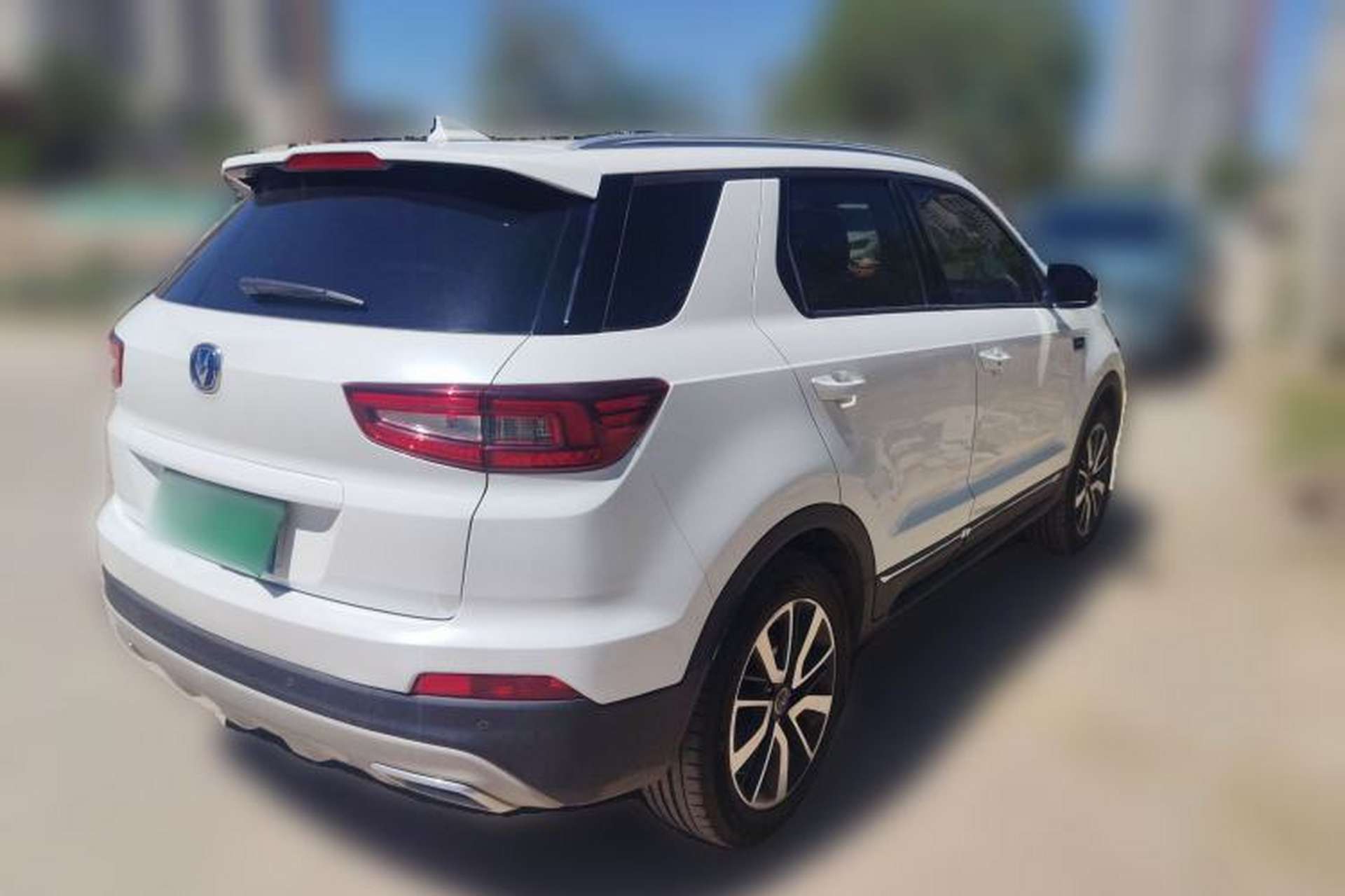 Used CHANGAN CS55 2017 1.5T Automatic Xuan Dong Model Rear Right 45 Deg